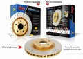 DBA Front Rotors (Pairs) "X-Gold" 4000 Series suit Toyota FT-86